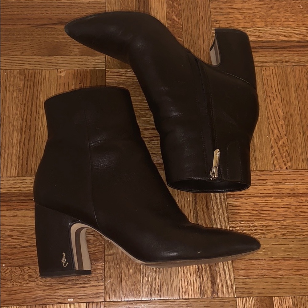 Black Hilty Ankle Boots